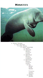 Mobile Screenshot of manatees.net
